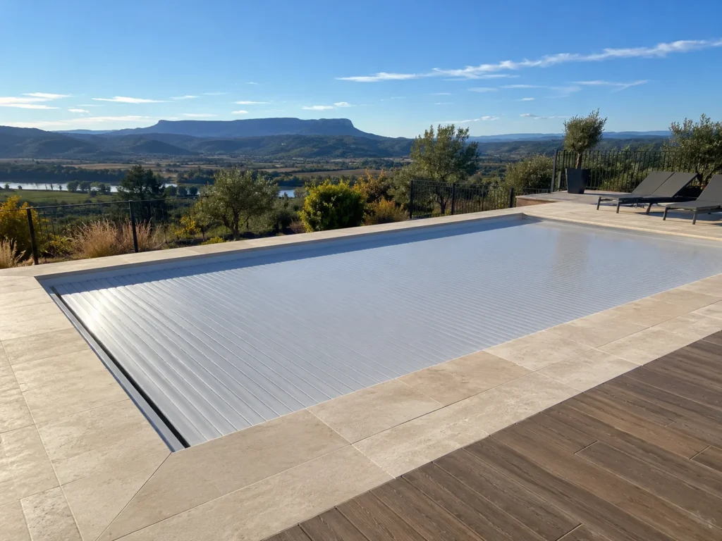 Cubiertas de lamas para piscinas: seguridad para tu familia y protección para tu piscina